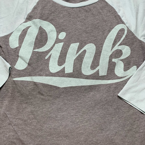 ⚡️SALE VS PINK Varsity Tee - Picture 3 of 4